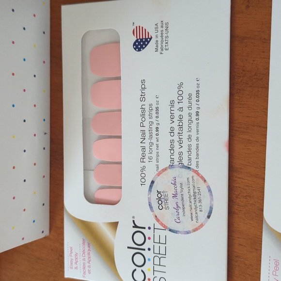 3 packs of Color Street Nail Polish Strips - Picture 3 of 4